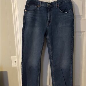 Levi's Men's Dark Blue Straight Jeans